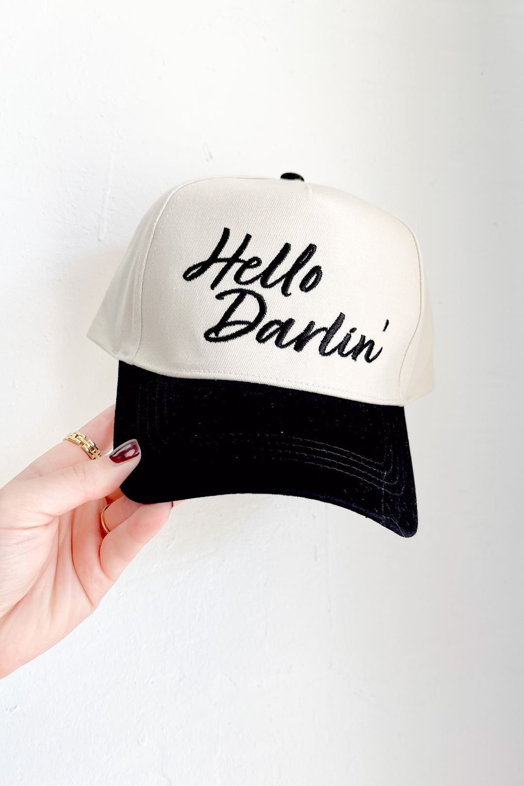 Hello Darlin' Trucker Hat - ShopSpoiled