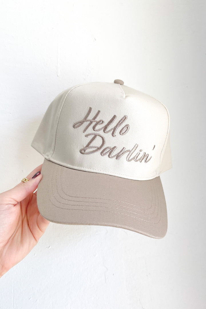 Hello Darlin' Trucker Hat - ShopSpoiled