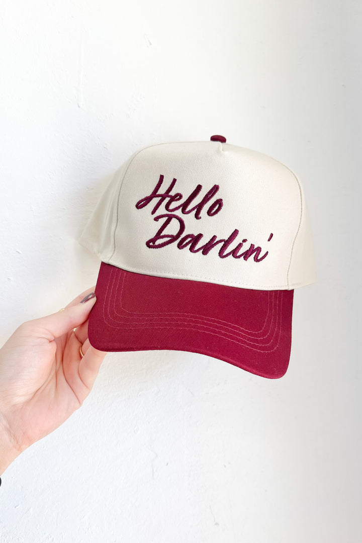 Hello Darlin' Trucker Hat - ShopSpoiled