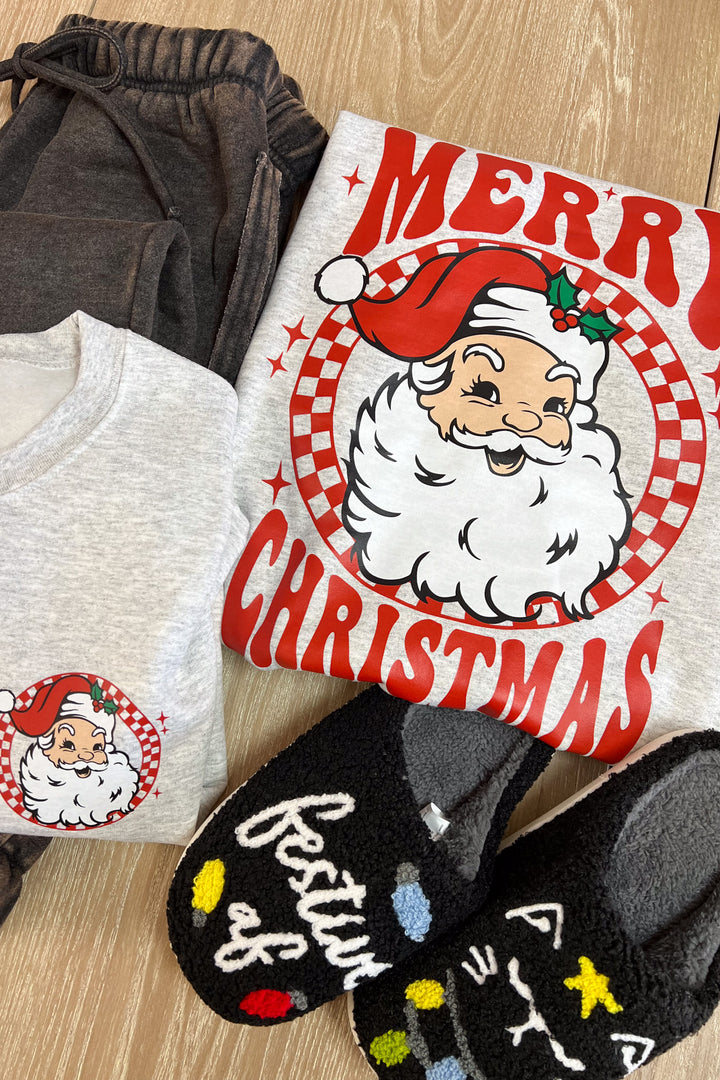 Retro Santa Sweatshirt - ShopSpoiled