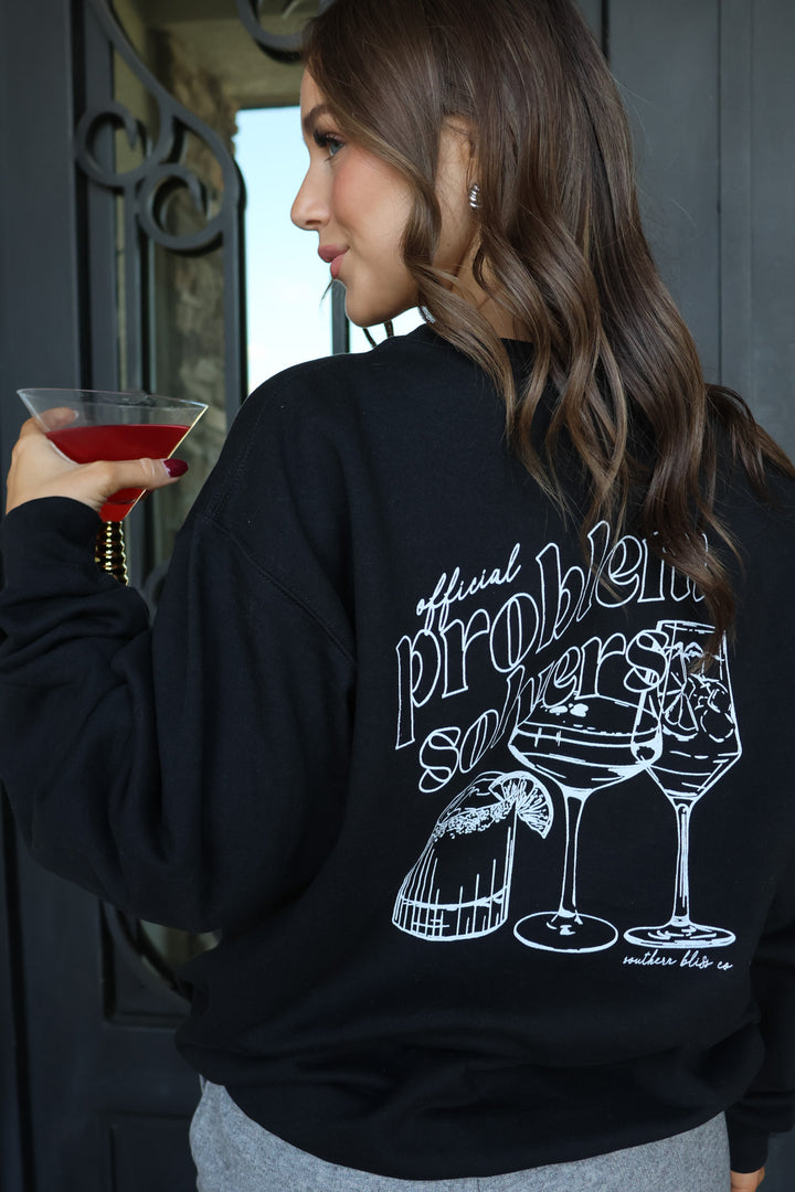 Let's Drink About It Sweatshirt - ShopSpoiled