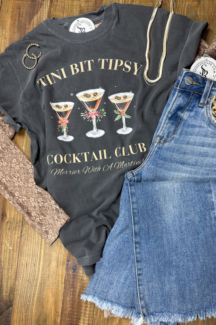 Tini Bit Tipsy Tee - ShopSpoiled