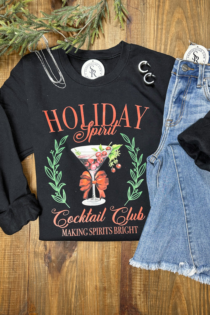 Holiday Spirit Drinking Sweatshirt - ShopSpoiled