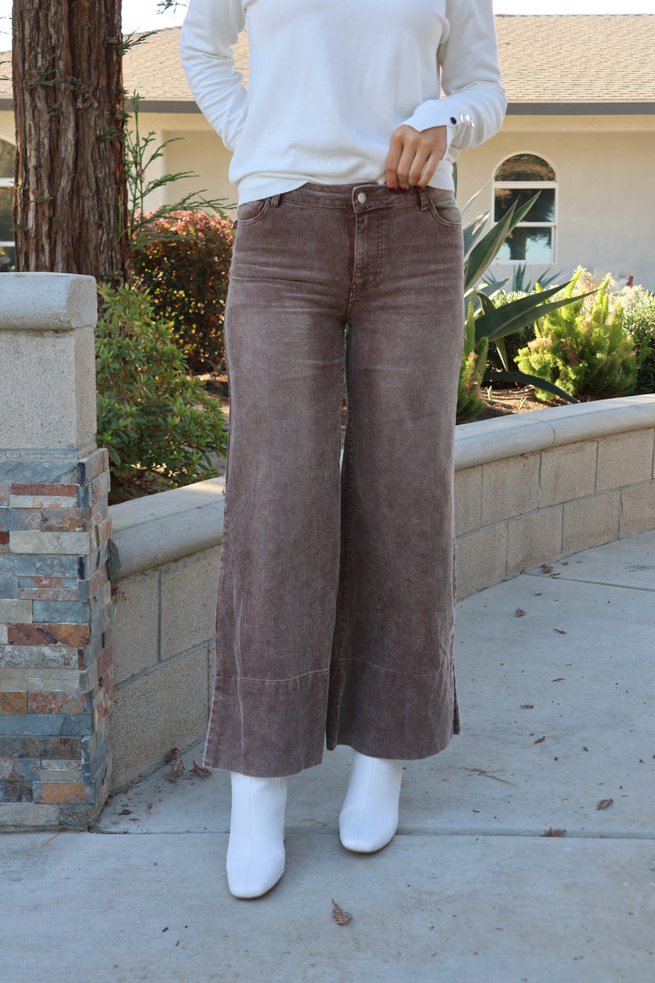 Mallory Corduroy Pants - ShopSpoiled