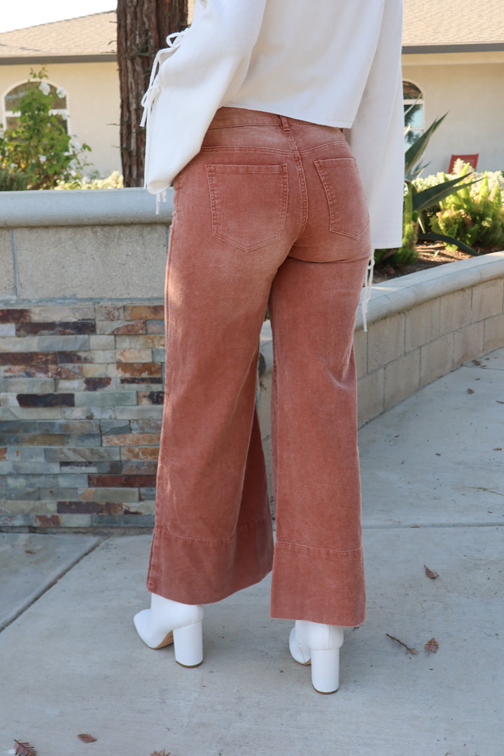 Mallory Corduroy Pants - ShopSpoiled