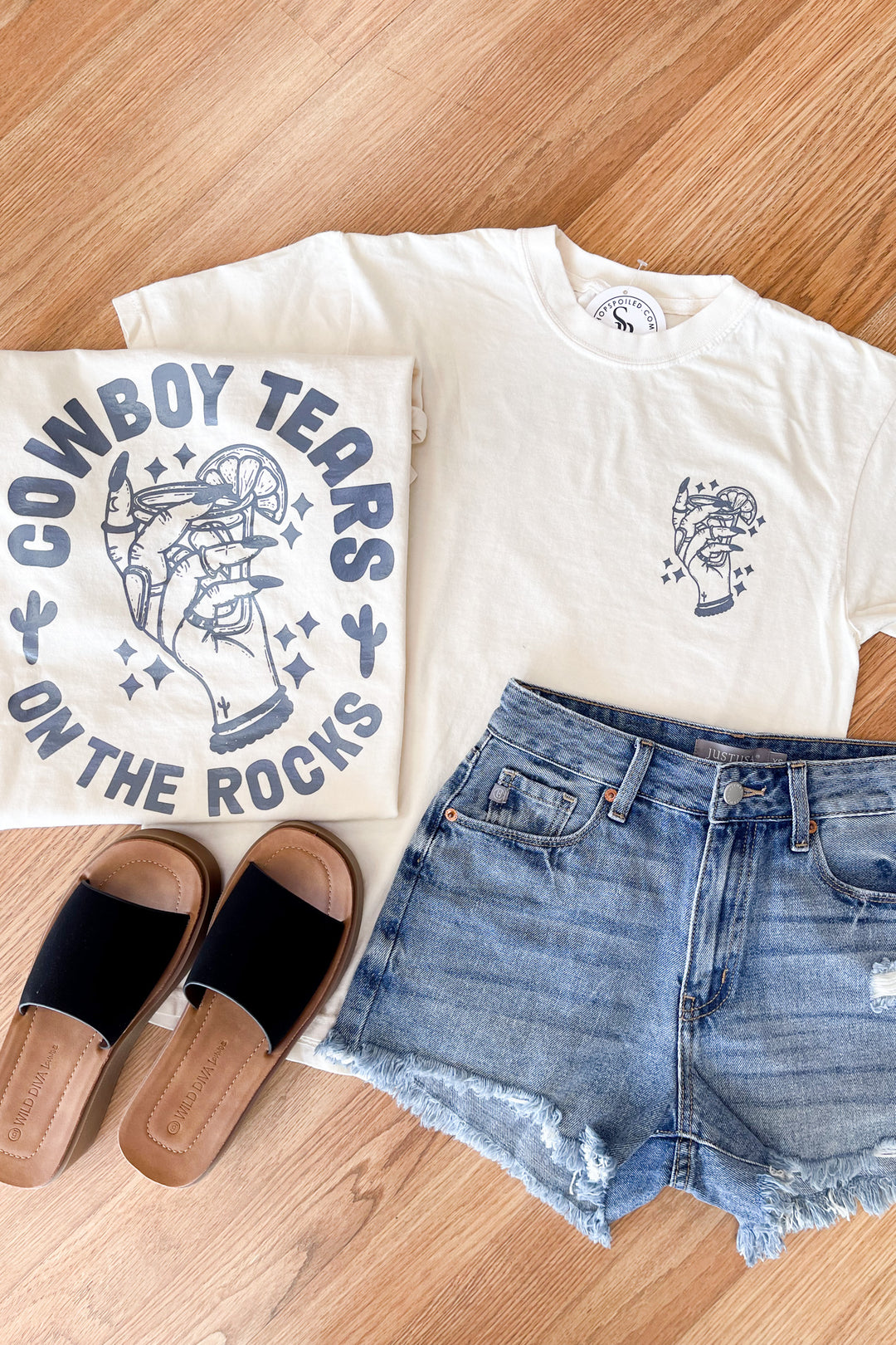 Cowboy Tears Tee - ShopSpoiled