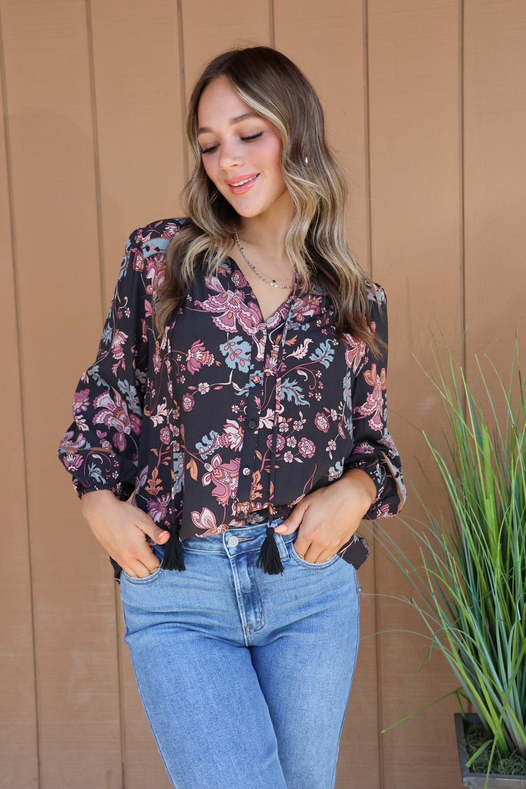 Floral Gardens Top - ShopSpoiled