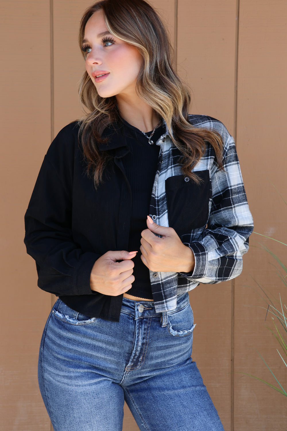 Country Cozy Flannel Top - ShopSpoiled