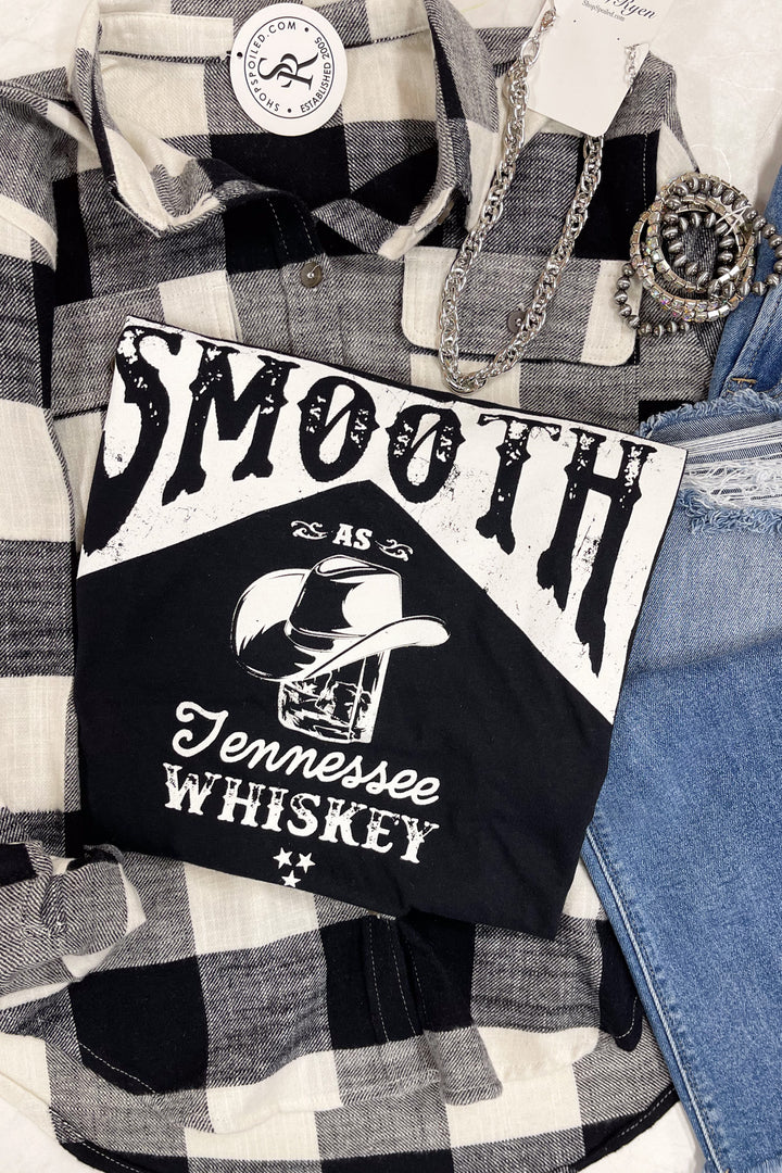 Smooth As Whiskey Tee - ShopSpoiled