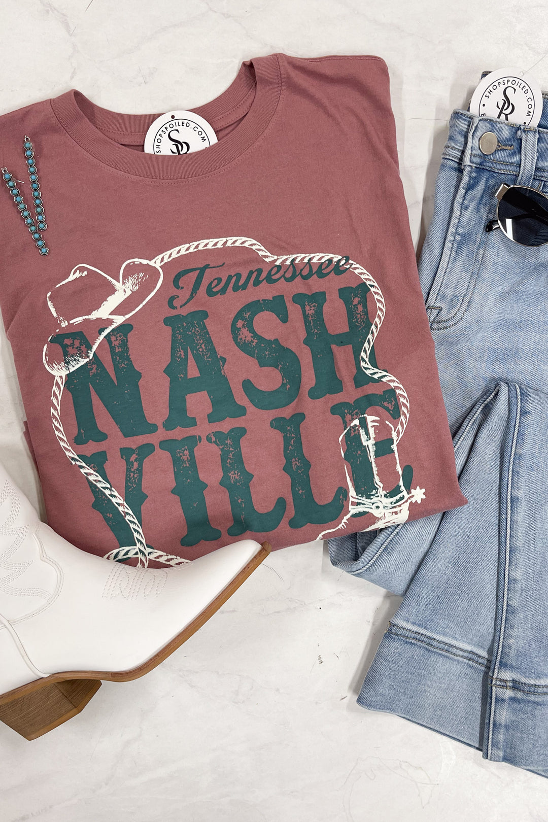 Tennessee Nashville Tee - ShopSpoiled