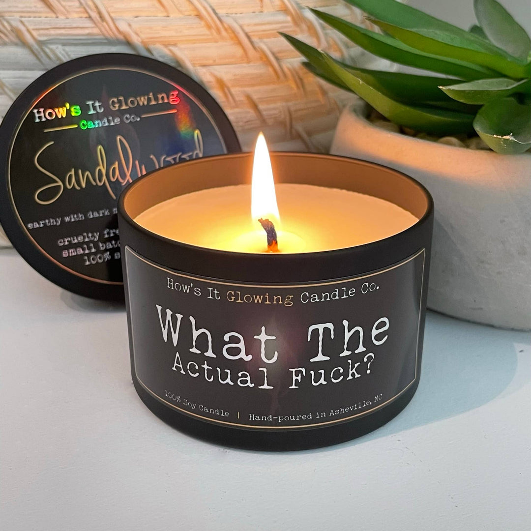 What The Actual Fuck | Funny 100% Natural Soy Candle - ShopSpoiled