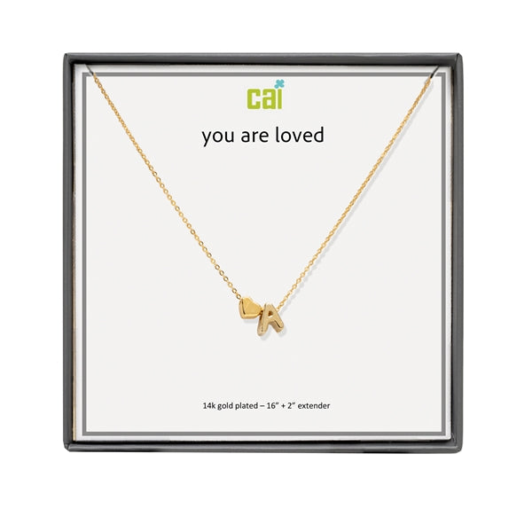 CIA 'You Are Loved" Necklace - ShopSpoiled