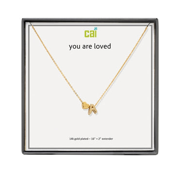 CIA 'You Are Loved" Necklace - ShopSpoiled