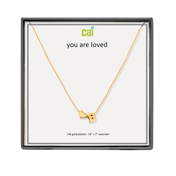 CIA 'You Are Loved" Necklace - ShopSpoiled