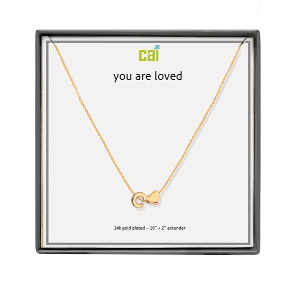 CIA 'You Are Loved" Necklace - ShopSpoiled