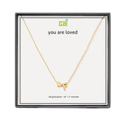 CIA 'You Are Loved" Necklace - ShopSpoiled