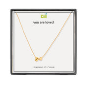 CIA 'You Are Loved" Necklace - ShopSpoiled