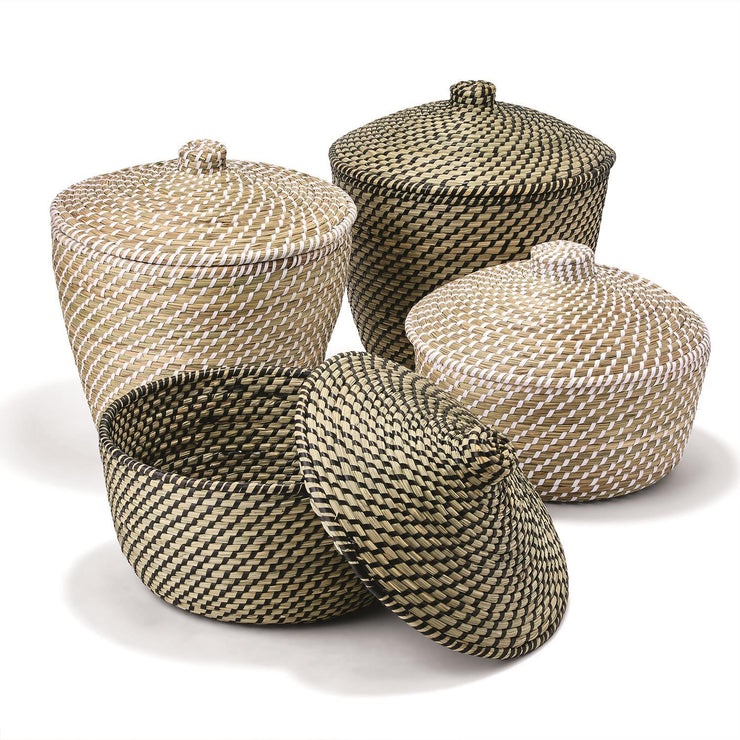Crafted Lidded Basket - ShopSpoiled