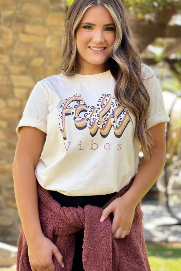 Fall leopard Graphic tee - ShopSpoiled