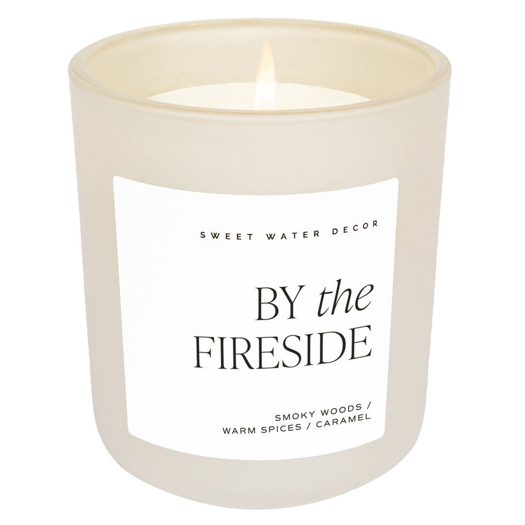 By The Fireside 15 oz Soy Candle - ShopSpoiled