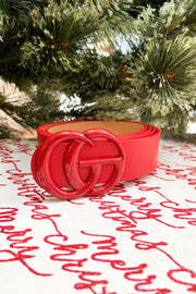 The Same but Different GG Belt: Red - ShopSpoiled