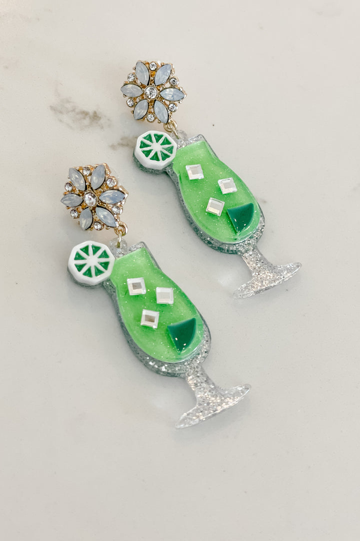 Summer Sippin Earrings - ShopSpoiled