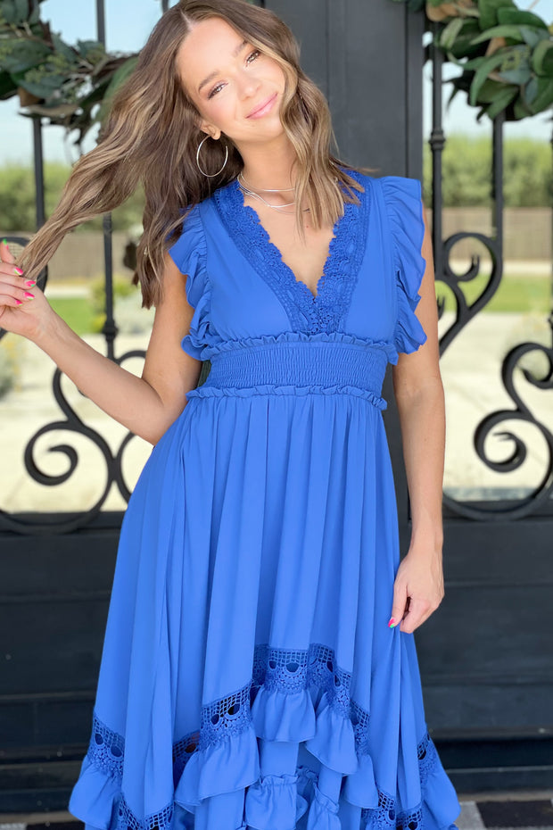 Rose All Day Maxi Dress - ShopSpoiled