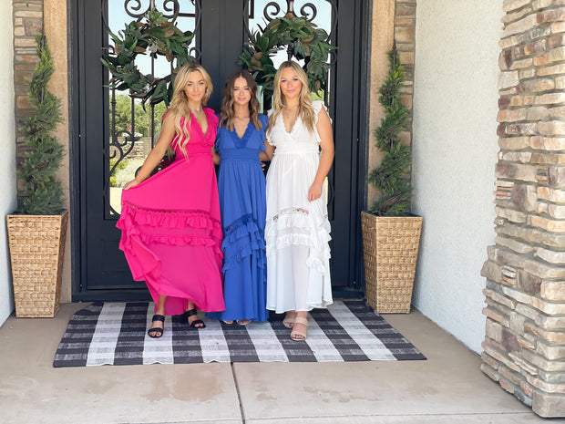 Rose All Day Maxi Dress - ShopSpoiled