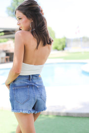 Night Changes Halter Bodysuit - ShopSpoiled