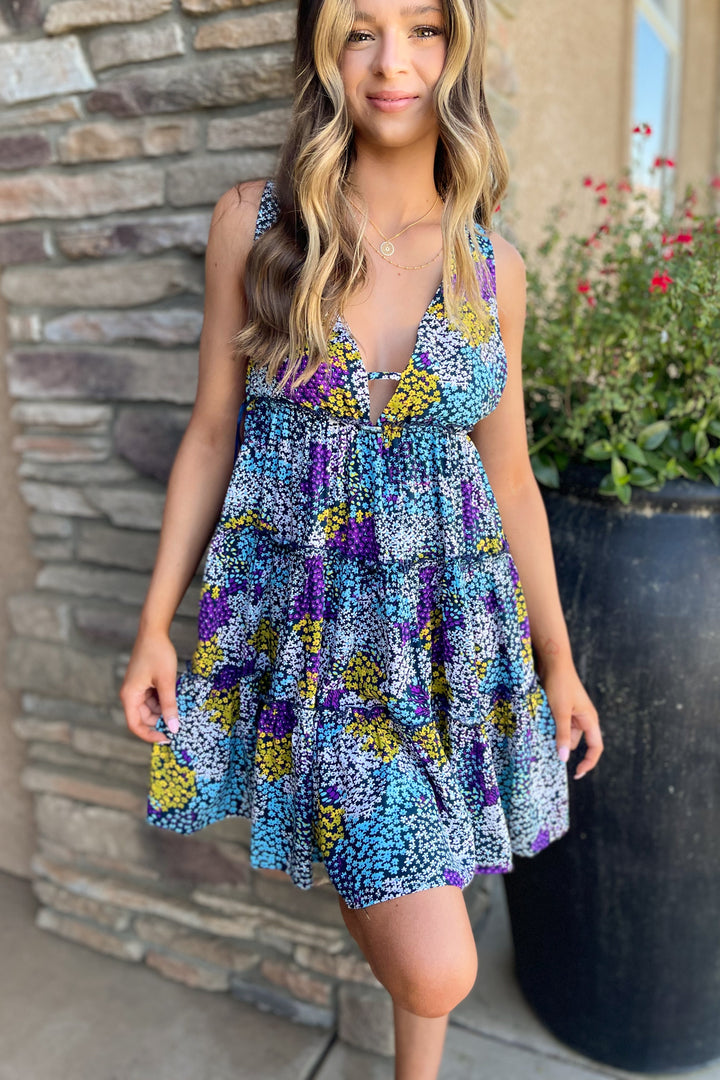 Talk Floral To Me Dress - ShopSpoiled