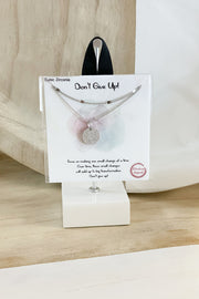 Don't Give Up Necklace - ShopSpoiled