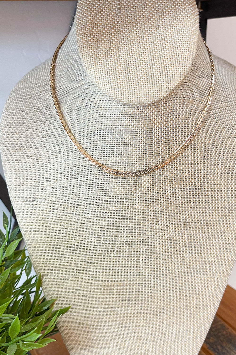 Nadia Flat Chain Necklace - ShopSpoiled