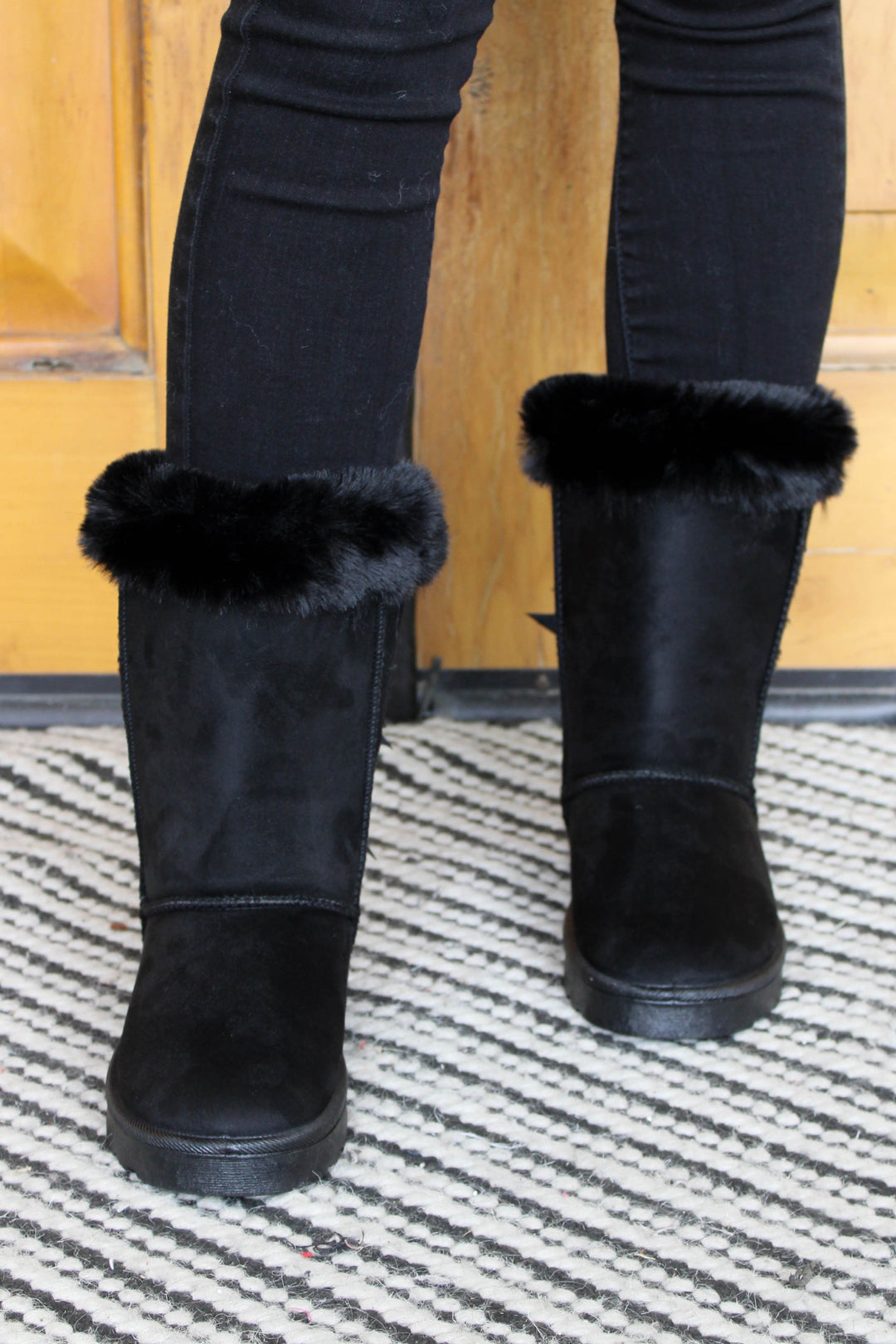 Baby It’s Cold Boots: Black - ShopSpoiled