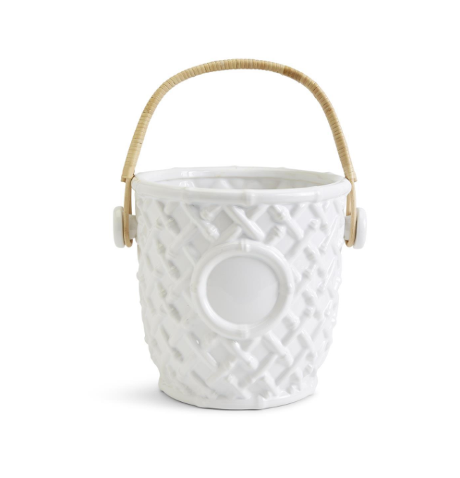 Hampton Faux Bamboo Wine Bucket - ShopSpoiled