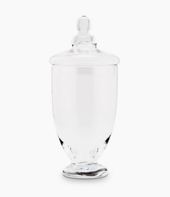 Small Glass Apothecary Candy Jar - ShopSpoiled