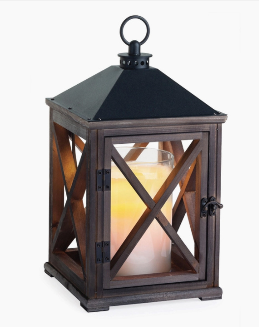 Wooden Candle Warmer Lantern - ShopSpoiled