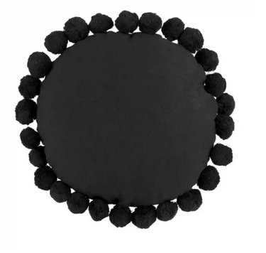 Round Pom Decor Pillow - ShopSpoiled