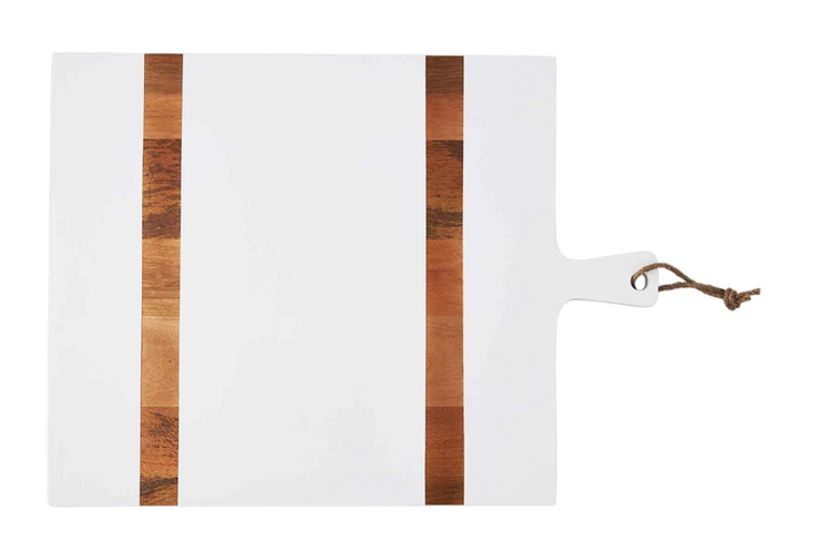 White Wooden Board - ShopSpoiled