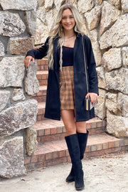 Downtown Plaid Skirt - ShopSpoiled