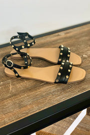 Sadie Sandals: Black - ShopSpoiled