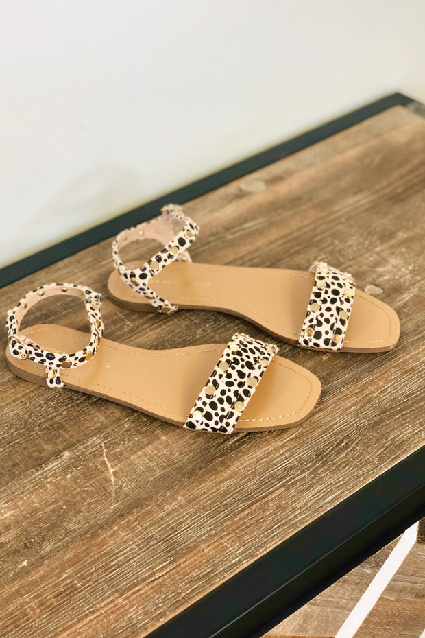 Sadie Sandals: Cheetah - ShopSpoiled
