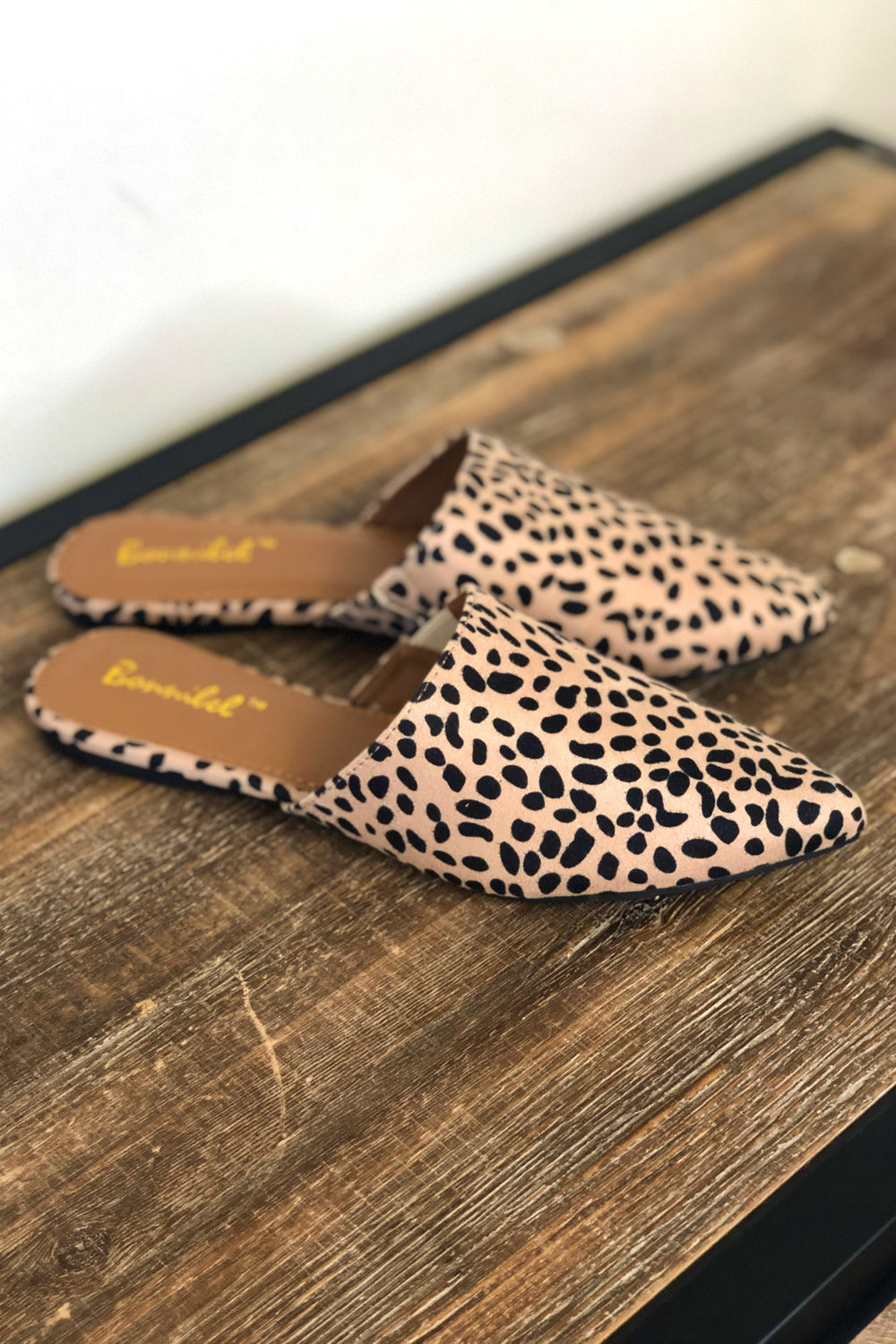Evita Mules: Cheetah - ShopSpoiled