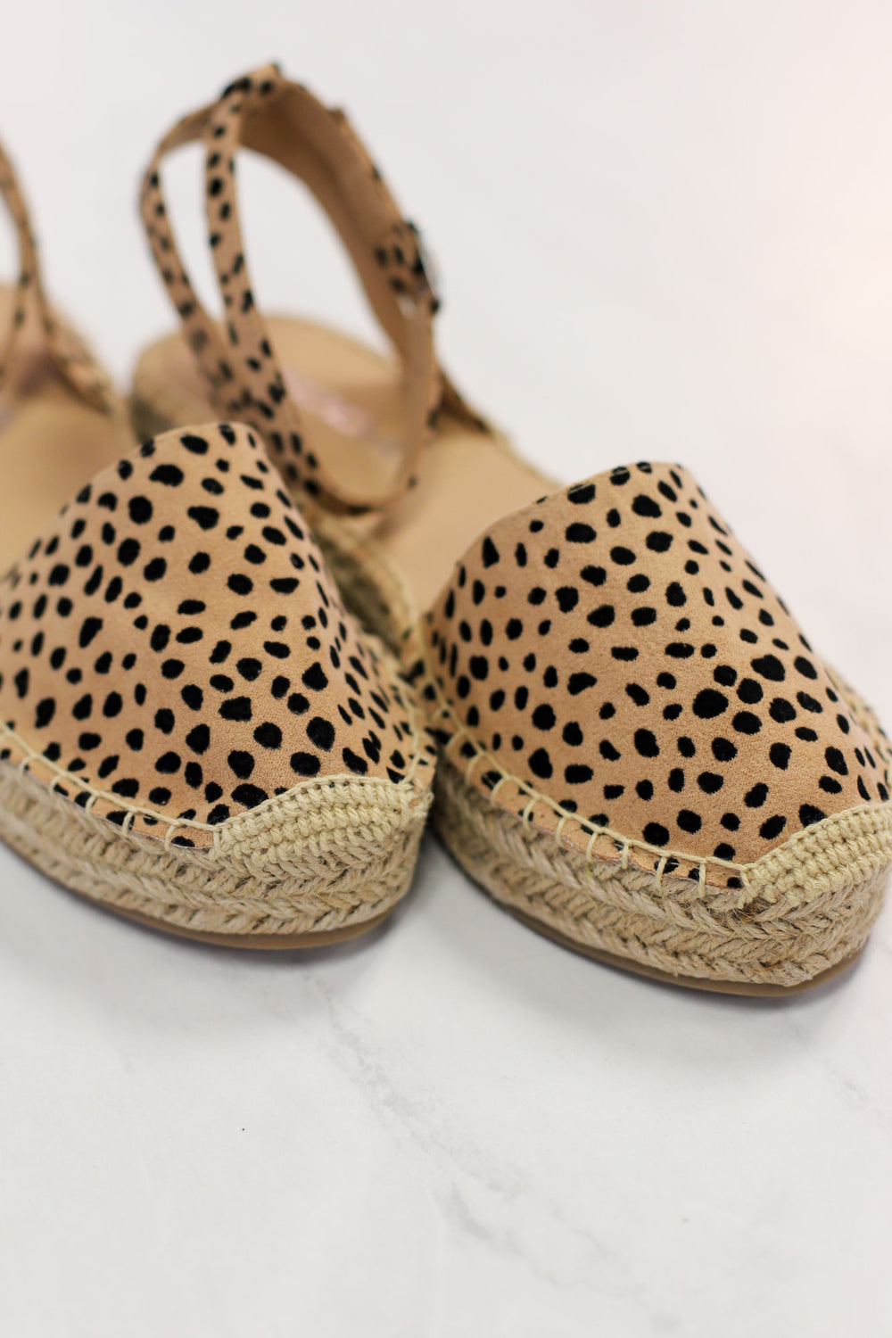 Fiesta Espadrille Sandals: cheetah - ShopSpoiled
