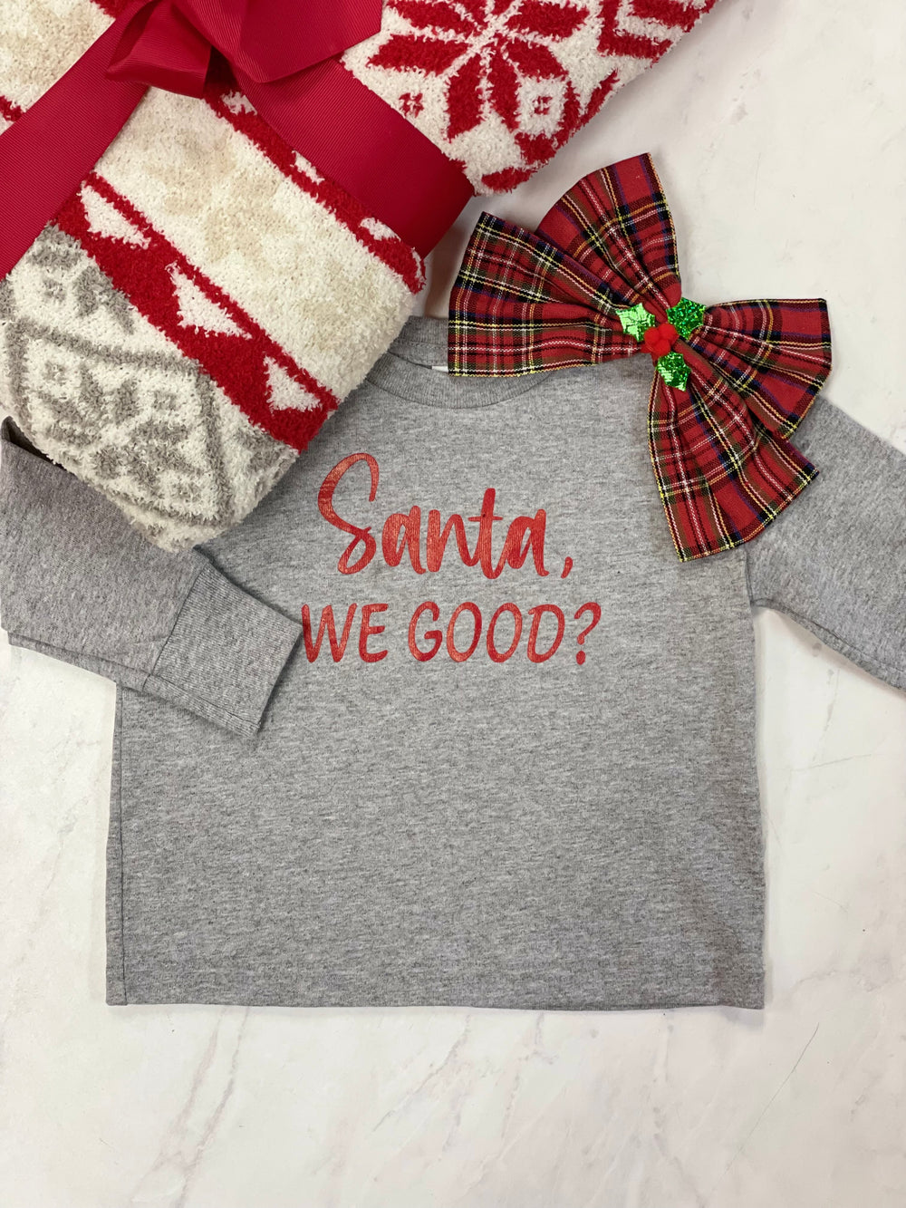 Santa We Good Kids Shirt - ShopSpoiled