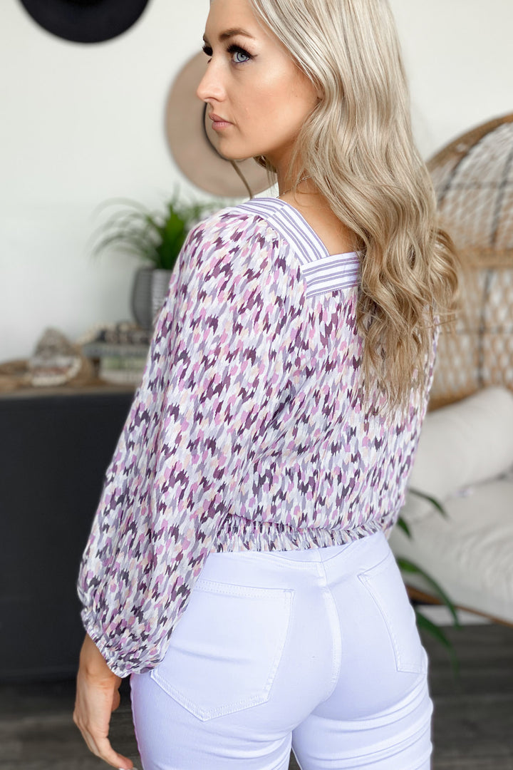 State Of Mind Top: Mauve - ShopSpoiled
