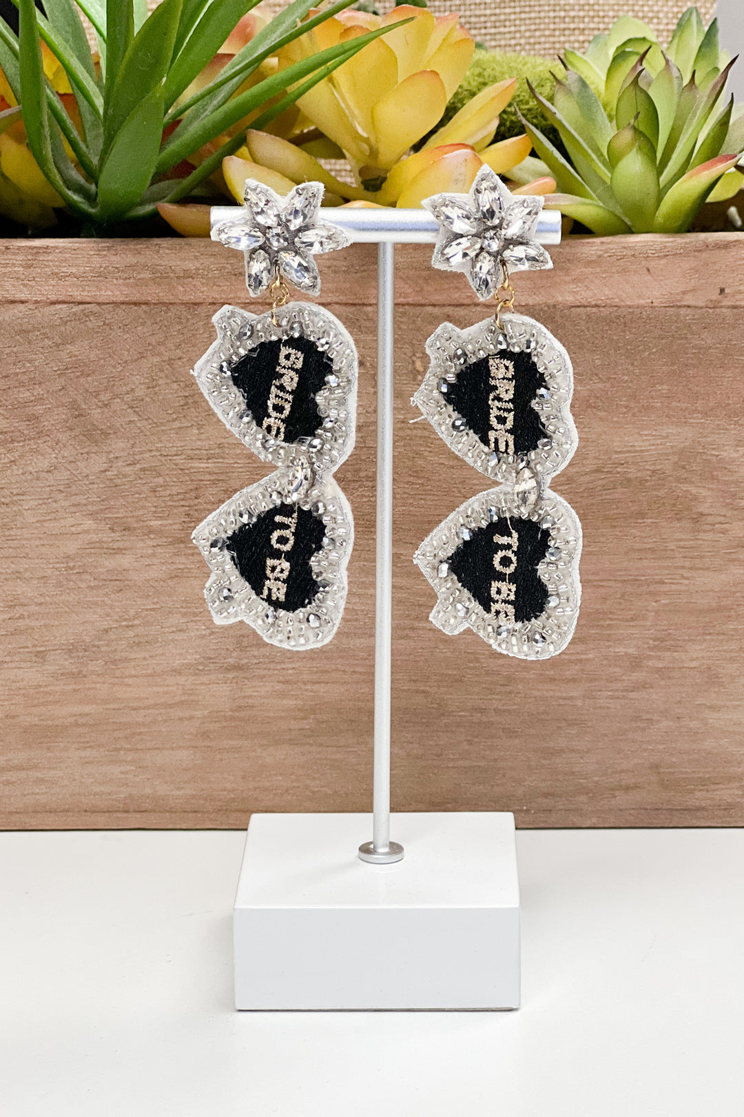 Bride to Be Earrings - ShopSpoiled