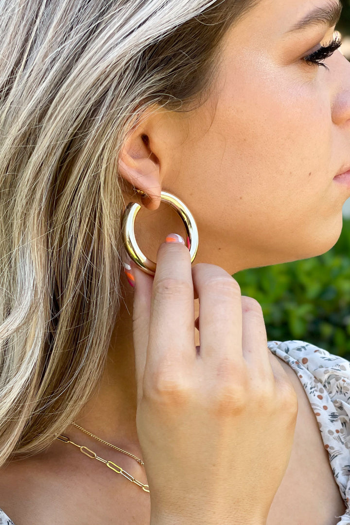 Make It A Staple Earring - ShopSpoiled