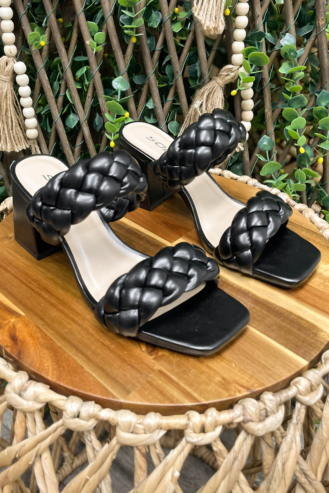 Luna High Heel Sandals: Black - ShopSpoiled