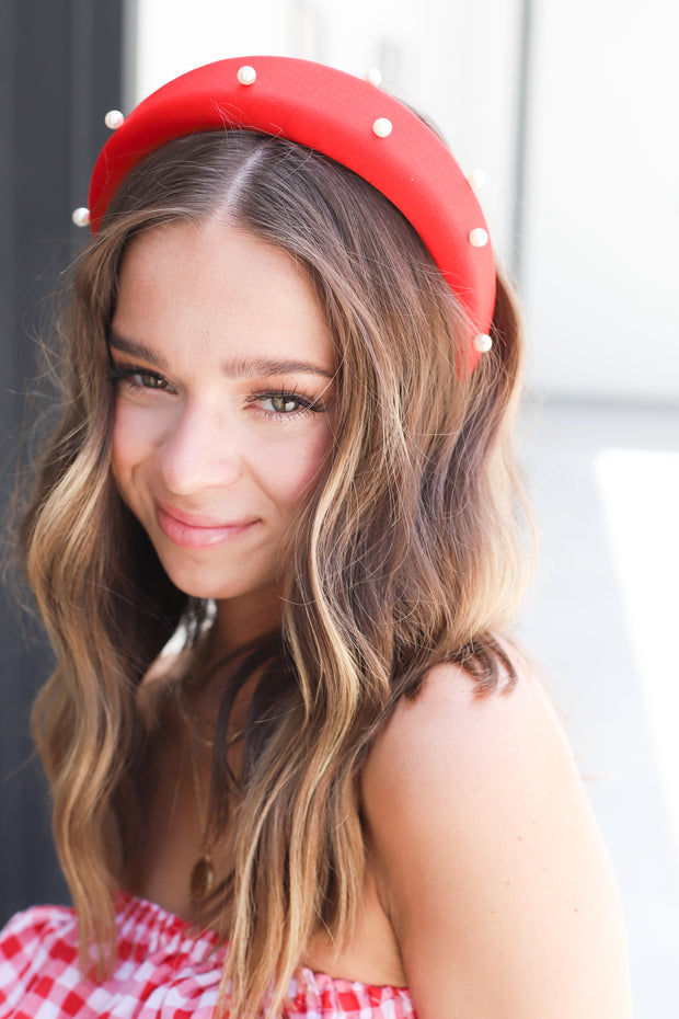 Pretty As A Pearl Headband - ShopSpoiled