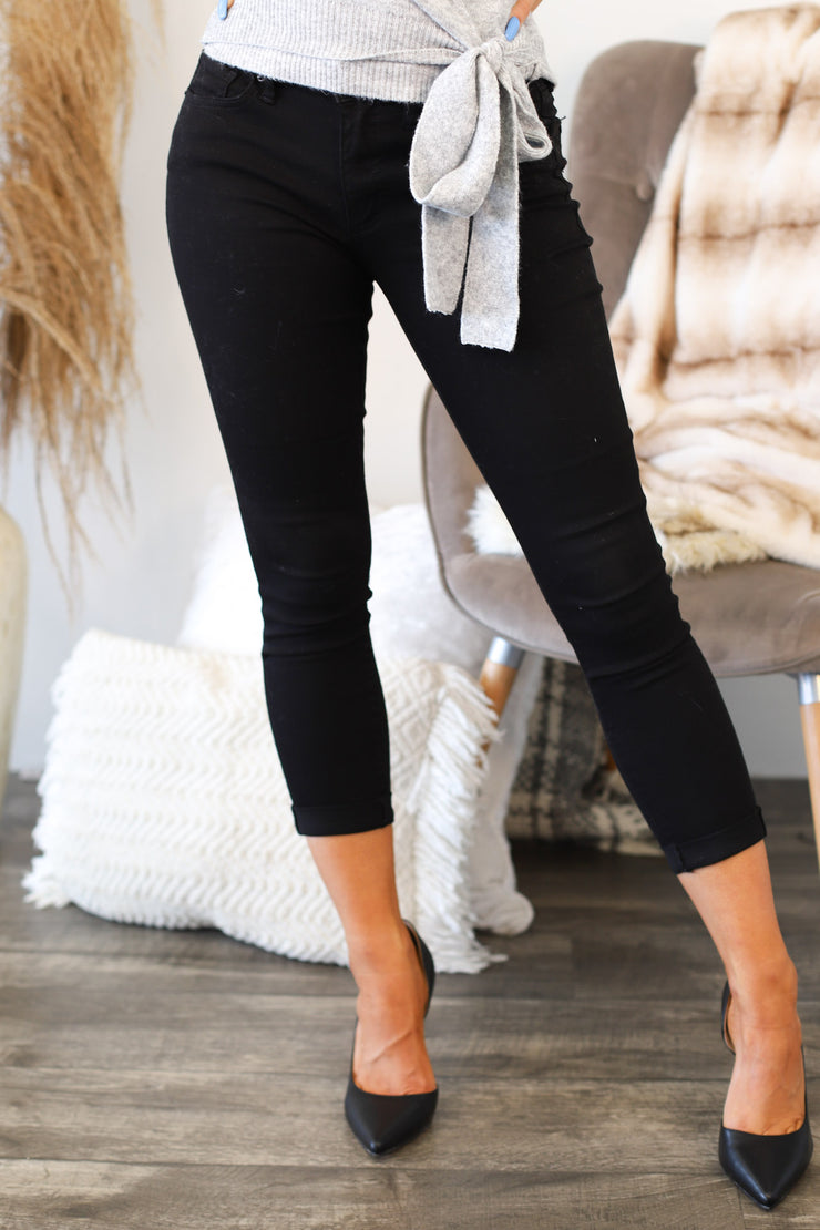 Lulu Black Jeans - ShopSpoiled